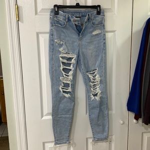 AE curvy high rise jegging